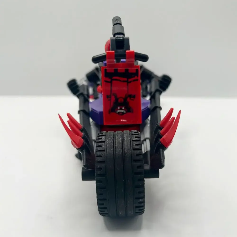Ninjago Mr. E with Oni Mask of Vengeance Lego Minifigure and Motorcycle 99% Comp